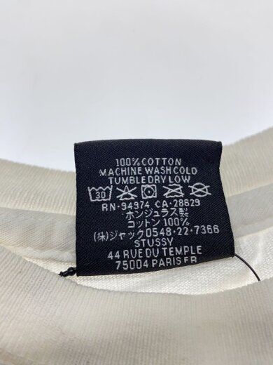 商品画像：Tシャツ/M/コットン/WHT/プリント 4