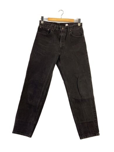 商品画像：ストレートパンツ/30/コットン/BLK/無地/W33 L30 1