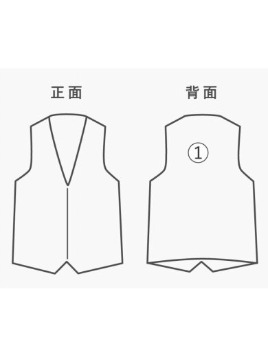 商品画像：ベスト/2/羊革/BEG/シミ有// 6