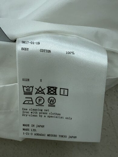 商品画像：ノースリーブシャツ/--/コットン/WHT/無地/SH17-01-19// 4