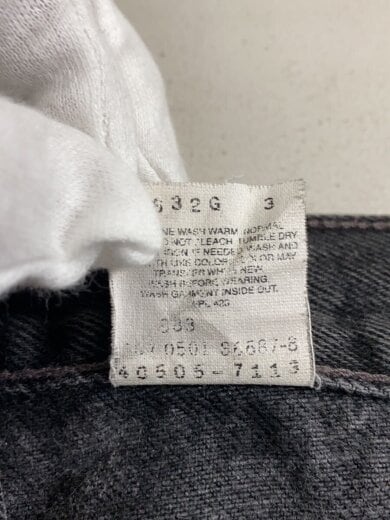 商品画像：ボトム/--/コットン/BLK/無地/40505-7113 5