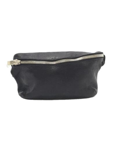 画像：GUIDISOFT HORSE SMALL FANNY BAG//馬革/BLK/BV06/グイディ1