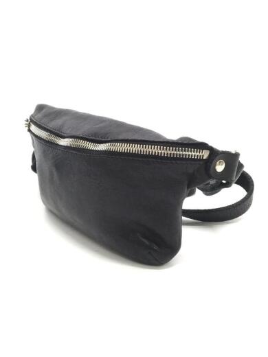 画像：GUIDISOFT HORSE SMALL FANNY BAG//馬革/BLK/BV06/グイディ2
