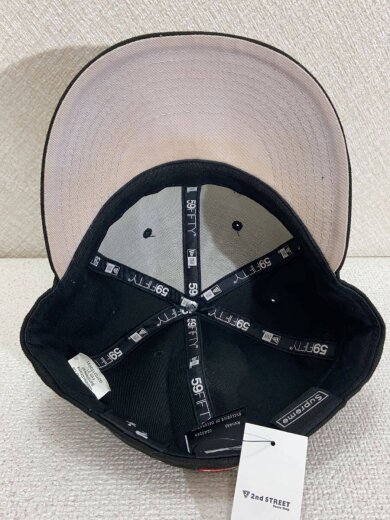 商品画像：Skull New Era Cap/キャップ/7 1/2/ポリエステル/BLK/メンズ 4