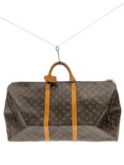 キーポル60_モノグラム・キャンバス/PVC/BRW