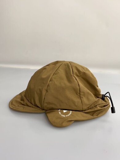 商品画像：キャップ/--/ナイロン/BEG/無地/メンズ 2