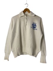 50s/小文字ランタグ/IDEAL/片爪/染み込み/筒リブ/L/ホワイト/Vintage