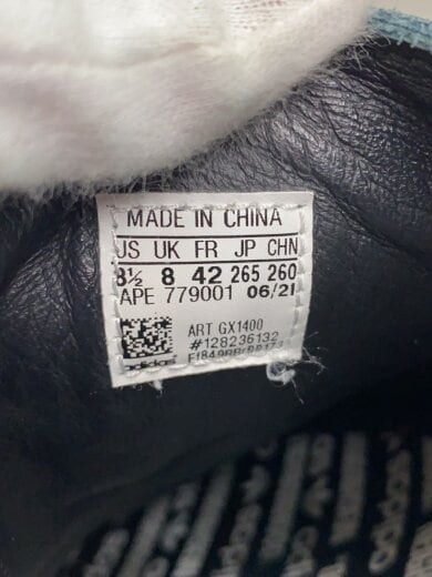 商品画像：ローカットスニーカー_GX1400/26.5cm/BLK/スウェード 5