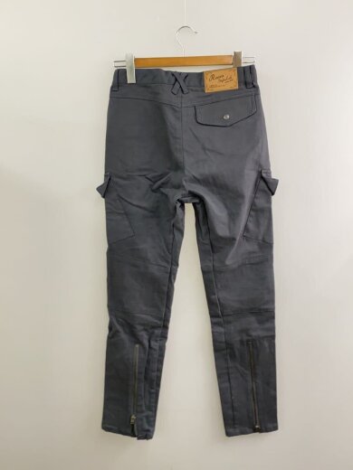 商品画像：ストレッチミリタリーカーゴパンツ/M/コットン/GRY/無地/ROP-27 2