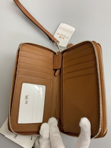 商品画像：2つ折り財布_シグネチャー/PVC/BRW/レディース 4