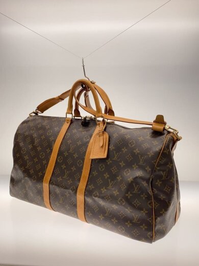 商品画像：キーポル・バンドリエール55_モノグラム・キャンバス/PVC/BRW/モノグラム 2