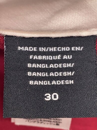 商品画像：22ss/Stripe 13 Loose Fit Work Short/30/コットン/RED/無地 5