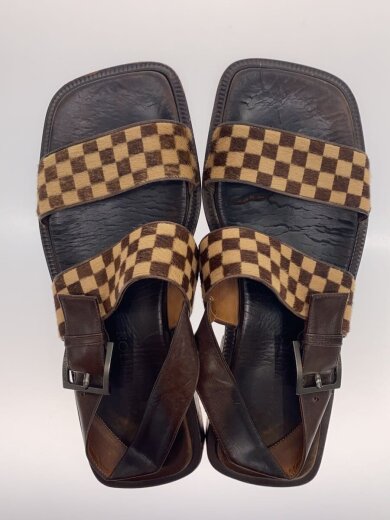商品画像：ダミエ/サンダル/US8/BRW/ハラコ 3