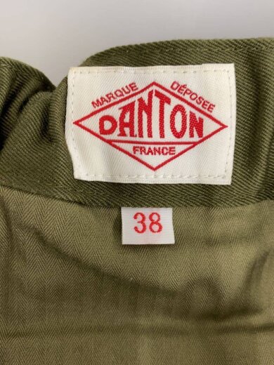 画像：DANTONボトム/38/コットン/GRN/無地/JD-25434