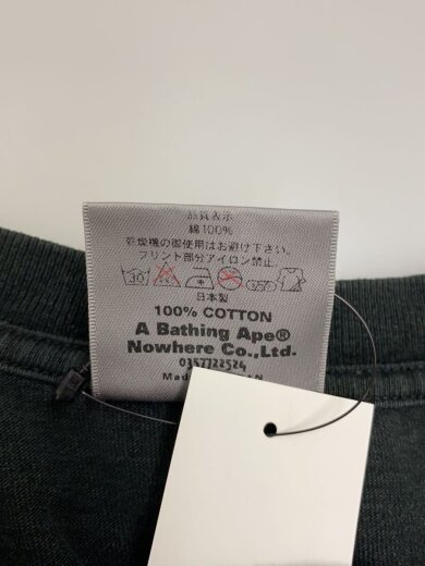 商品画像：大猿プリント/ゲームタグ/90s~00s/Tシャツ/L/コットン/BLK/プリント 4