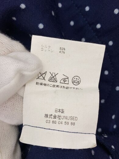 商品画像：テーラードジャケット/3/シルク/NVY/ドット 5