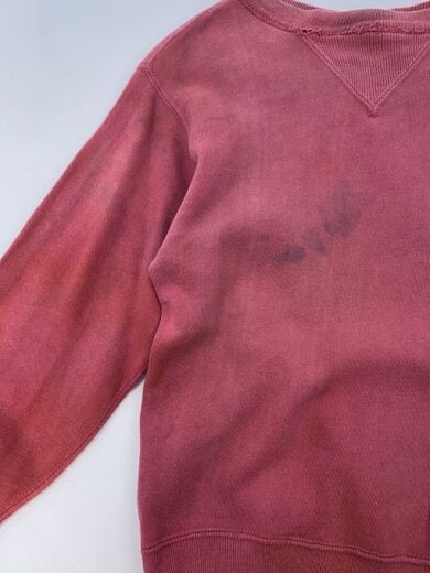 商品画像：スウェット/S/コットン/RED/無地 4