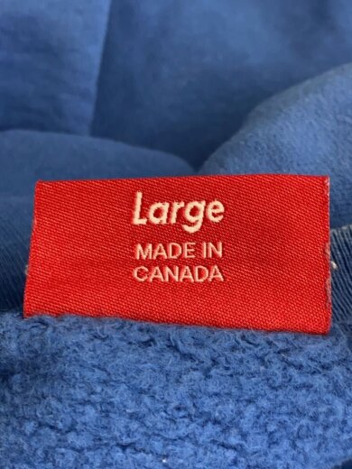 商品画像：スウェット/L/コットン/BLU/無地 4