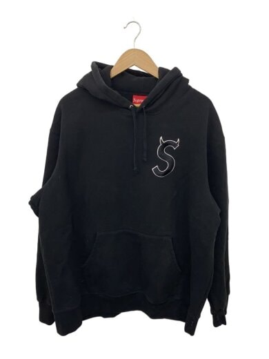 商品画像：S Logo Hooded Sweatshirt/パーカー/XL/コットン/BLK 1