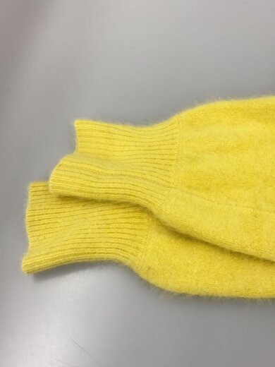 商品画像：ニット・セーター(薄手)/38/ウール/YLW/無地 5