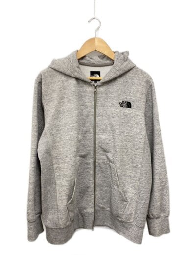 商品画像：SQUARE LOGO FULLZIP_スクエアロゴフルジップ/L/ポリエステル/GRY/無地 1