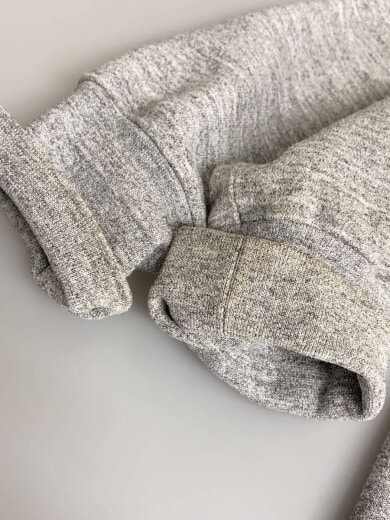 商品画像：SQUARE LOGO FULLZIP_スクエアロゴフルジップ/L/ポリエステル/GRY/無地 6