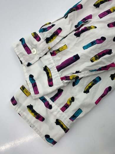 商品画像：長袖シャツ/XL/21SS/TABACCO SHIRT/コットン/WHT/プリント/11-11-6624-139 5