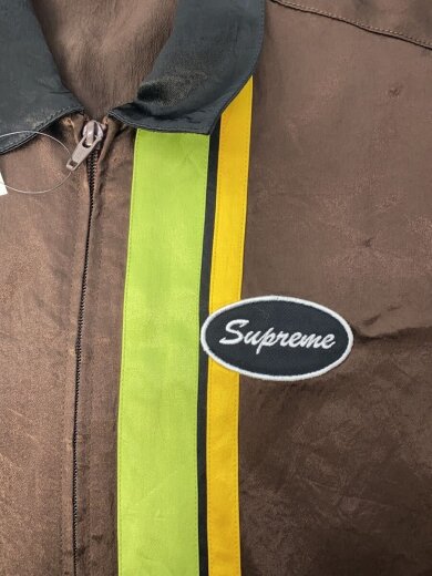 商品画像：22SS/Satin Zip Up S/S Work Shirt/半袖シャツ/--/--/BRW 6