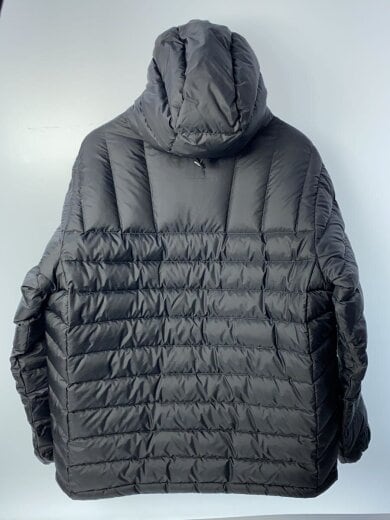 商品画像：Micro Down Half Zip Hooded Pullover/ダウンジャケット/M/ポリエステル/BLK 2