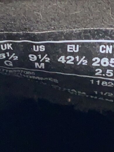 商品画像：ブーツ/26.5cm/BLK/スウェード/11826 5