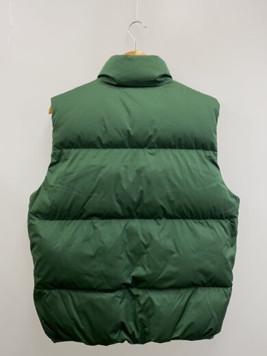 商品画像：フロント汚れ有/ダウンベスト/M/ポリエステル/GRN/無地/FB7374-323 2