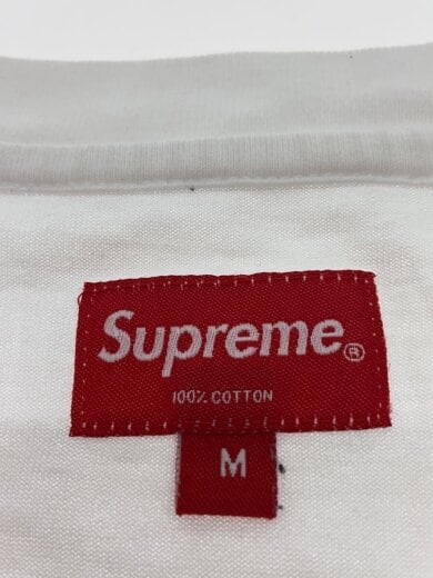 商品画像：長袖Tシャツ/M/コットン/WHT/無地 3