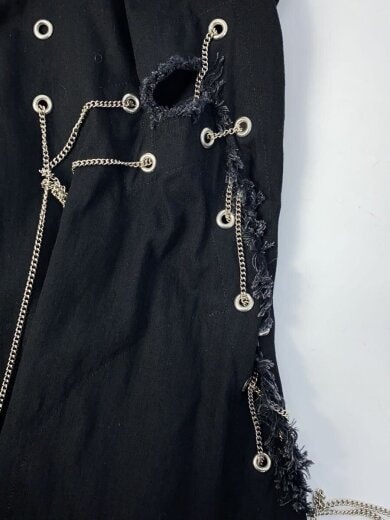 商品画像：ベスト/2/コットン/BLK/無地/LS-Y04-005 6