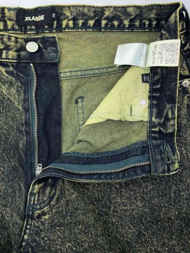商品画像：24AW/OVERDYED DENIM PANTS/36/デニム/IDG/無地/101243031011 3