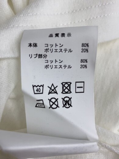 商品画像：長袖Tシャツ/2/コットン/WHT 4