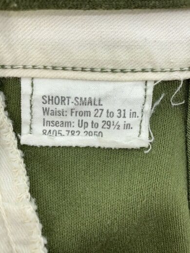 商品画像：60s/RAPIDジップ/カーゴパンツ/S/コットン/KHK/無地/8405-782-2950 4