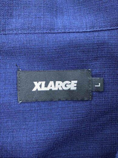 商品画像：DRAWING OG S/S WORK SHIRT/半袖シャツ/L/ポリエステル/NVY/101242014002 3