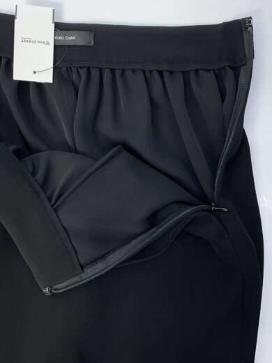 商品画像：ボトム/ハイウエストギャザーパンツ/40/ポリエステル/BLK/無地/YCP-620-077 3