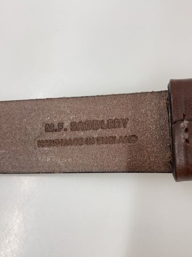 商品画像：ベルト/レザー/BRW/無地/メンズ 3