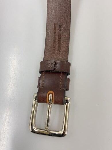 商品画像：ベルト/レザー/BRW/無地/メンズ 5