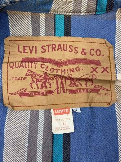 商品画像：80s/A-2/デカパッチ/ジャケット/XL/デニム/IDG/無地/75069-0214 3