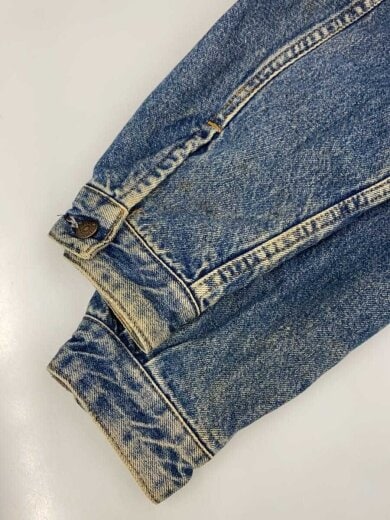 商品画像：80s/A-2/デカパッチ/ジャケット/XL/デニム/IDG/無地/75069-0214 4