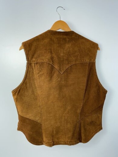 商品画像：ベスト/70s/ボア/ウエスタン/40/スウェード/CML/無地 2