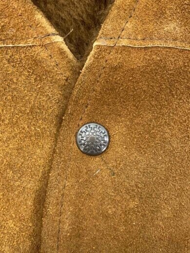 商品画像：ベスト/70s/ボア/ウエスタン/40/スウェード/CML/無地 4