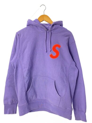 商品画像：19AW/S Logo Hooded Sweatshirt/パーカー/M/コットン/PUP 1