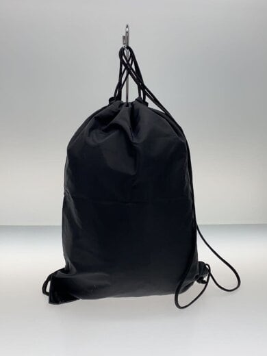 商品画像：Drawstring Bag/ナップサック/リュック/ナイロン/BLK/プリント// 3