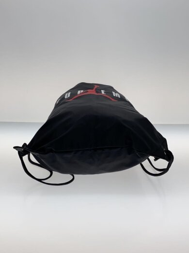 商品画像：Drawstring Bag/ナップサック/リュック/ナイロン/BLK/プリント// 4