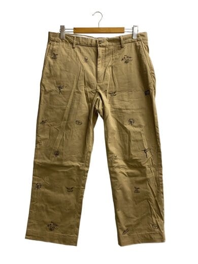 商品画像：STRETCH CLASSIC FIT/ラグビープリント/ボトム/36/コットン/BEG/総柄// 1