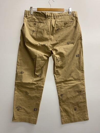 商品画像：STRETCH CLASSIC FIT/ラグビープリント/ボトム/36/コットン/BEG/総柄// 2