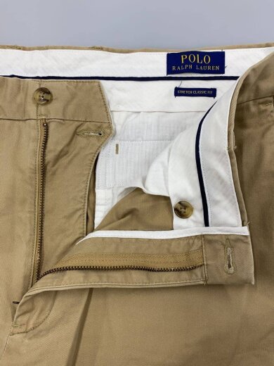 商品画像：STRETCH CLASSIC FIT/ラグビープリント/ボトム/36/コットン/BEG/総柄// 3